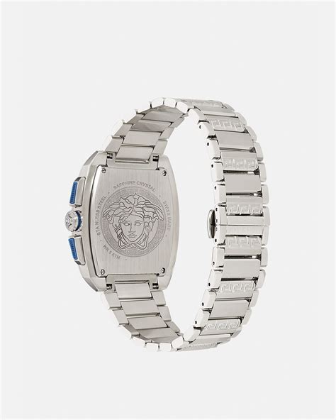 orologio versace uomo acciaio automatic|Versace Orologio Dominus Skeleton 42 x 495mm .